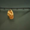 Nostalgi koukkutanko 100 cm, Mustaksi petsattu tammi-alumiini