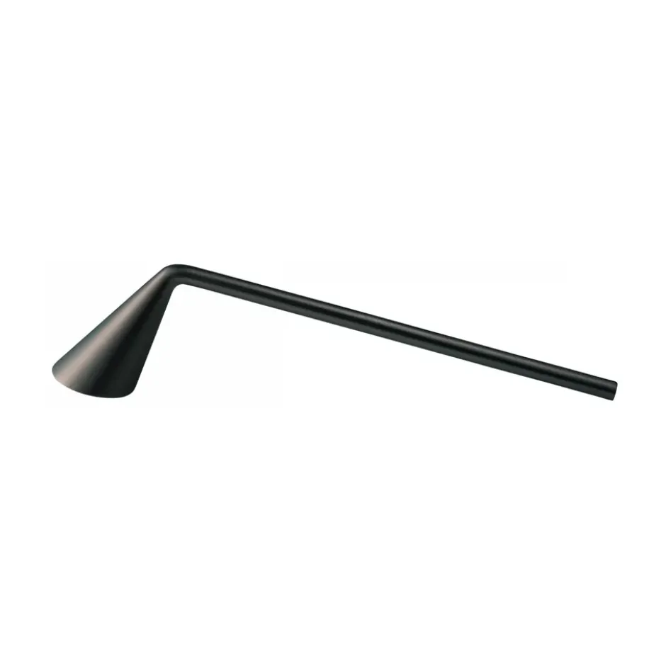 NOX kynttilänsammutin 23 cm, Burned metal