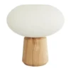 Olivia table pöytävalaisin Ø25,5 cm, Luonnollinen