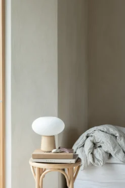 Olivia table pöytävalaisin Ø25,5 cm, Luonnollinen