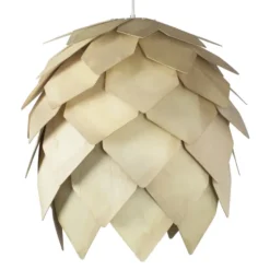 Olsson & Jensen kattolamppu puuta, Beige
