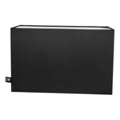 Omega lampunvarjostin 27 x 12 x 17 cm, Musta