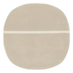 Oona matto 140 x 140 cm, Hiekka