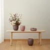 Ora maljakko 17 cm, Dusty rose-powder