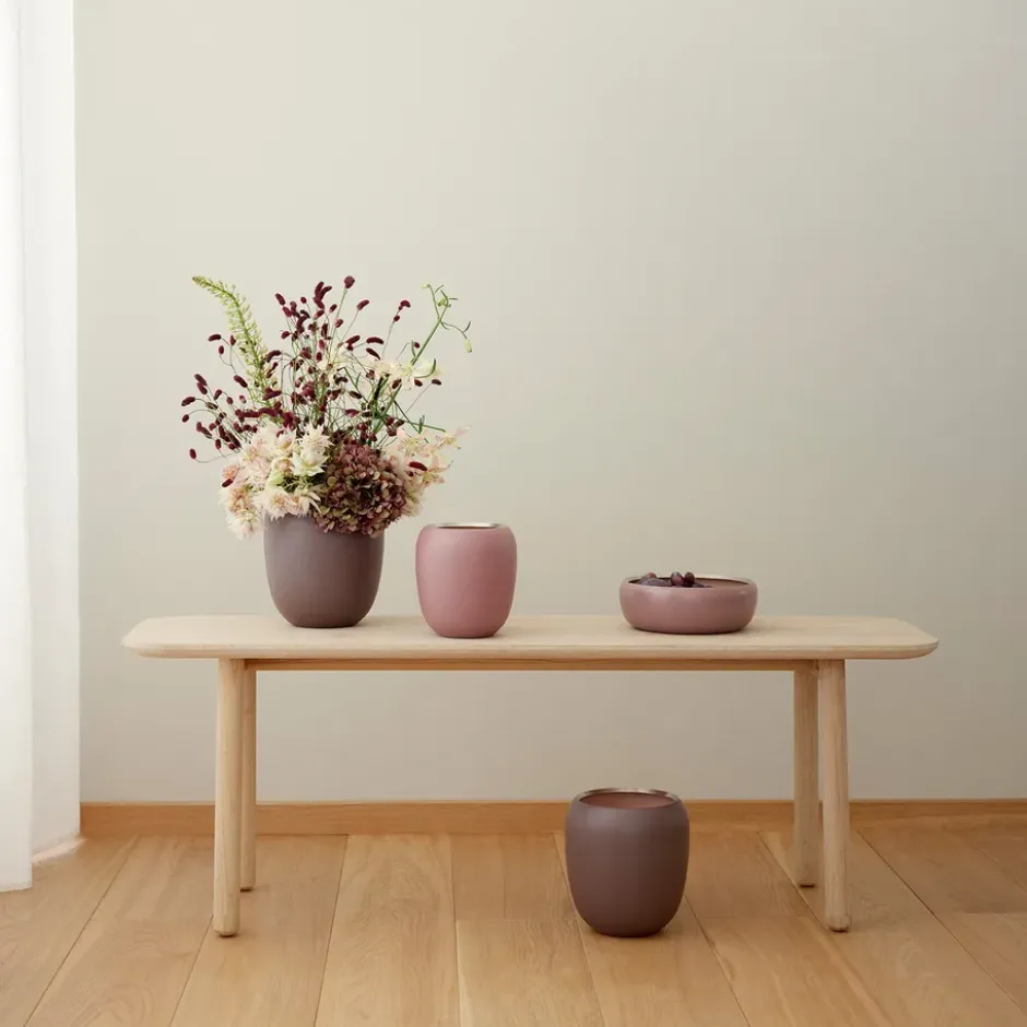 Ora maljakko 17 cm, Dusty rose-powder