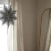 Oslo adventtitähti Ø80 cm 2-pakkaus - Harmaa
