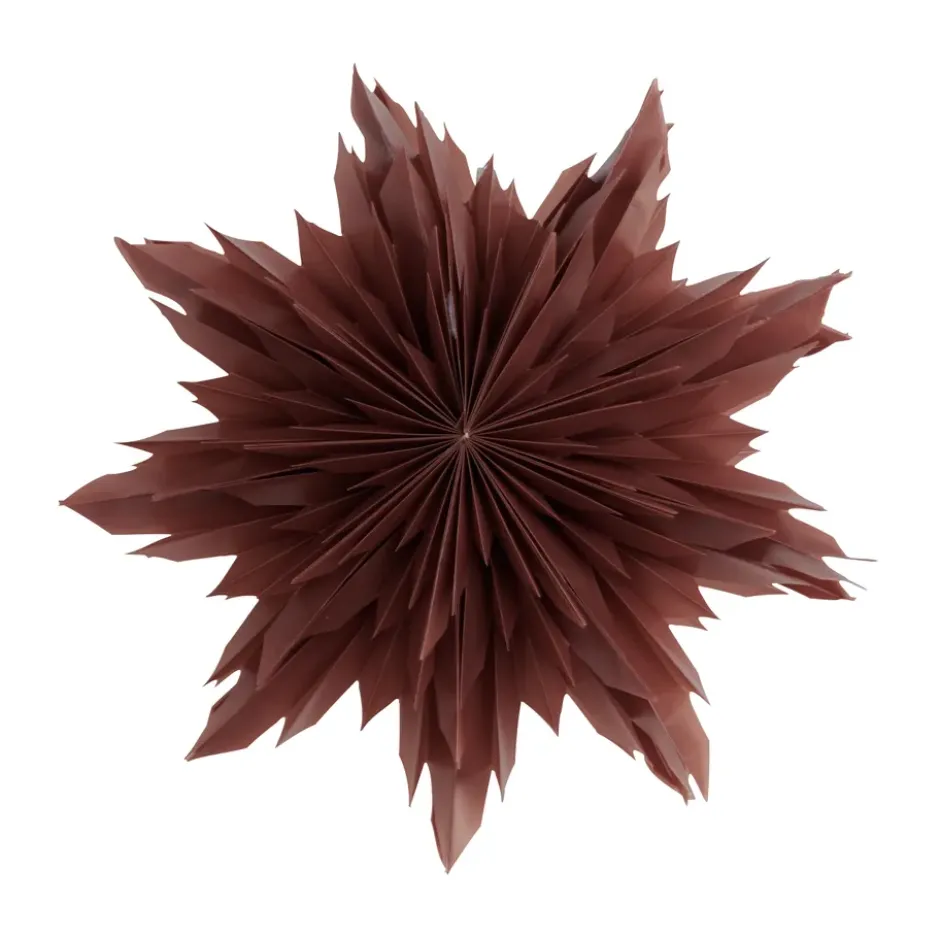 Oslo adventtitähti Ø44 cm, Red ochre
