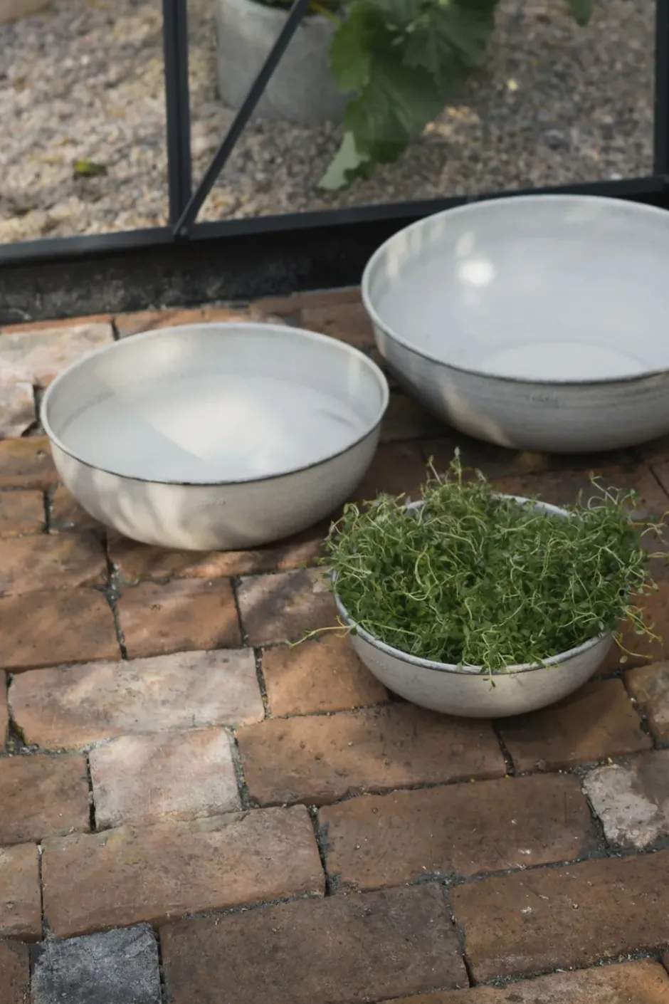 Out bowl 3 osaa, Beige