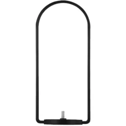 Outdoor pidike Lyhdylle 34 cm, Musta