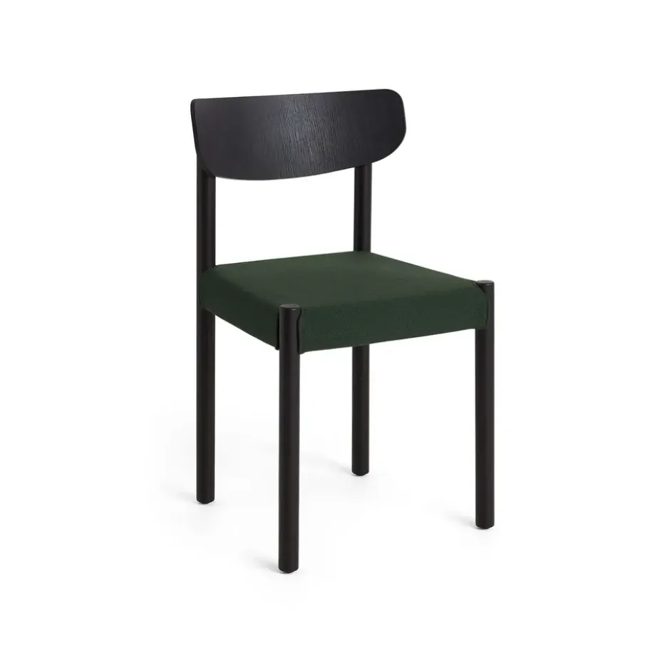 Pack Chair 11 tuoli, Iron black -tammi-Steelcut 975
