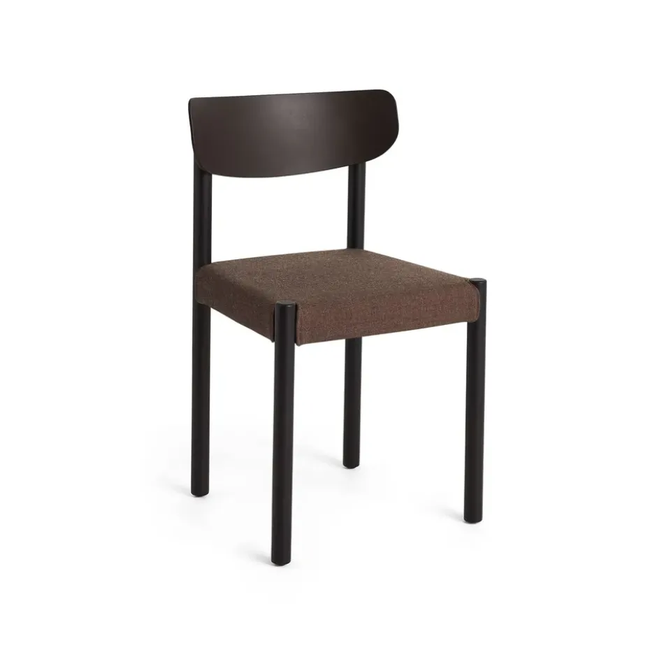 Pack Chair 11 tuoli, Iron black tammi-graphite brown-Remix 356