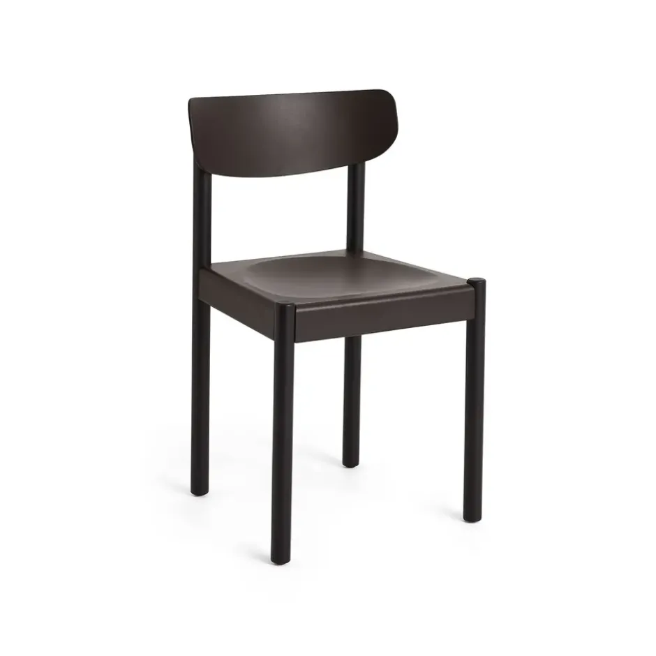 Pack Chair 10 tuoli, Iron black tammi-graphite brown