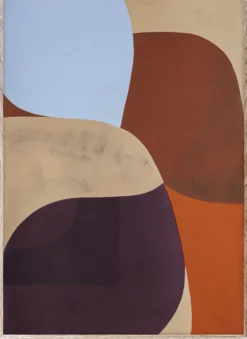 Painted Shapes 02 -juliste, 50x70 cm
