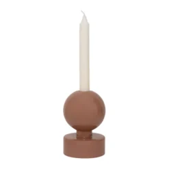 Pallo B kynttilänjalka 13 cm, Cameo brown