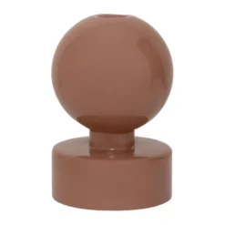 Pallo B kynttilänjalka 13 cm, Cameo brown