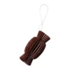 Paper candy joulukoriste, Dark red