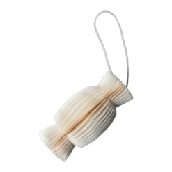 Paper candy joulukoriste, White