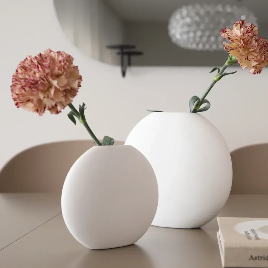 Pastille maljakko 20 cm, White