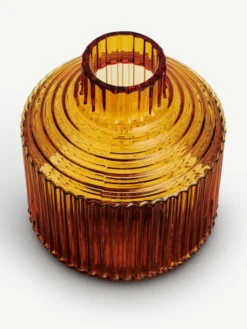 Pavilion vaasi tumma 134 mm, Amber