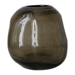 Pebble maljakko ruskea, Pieni Ø 20 cm