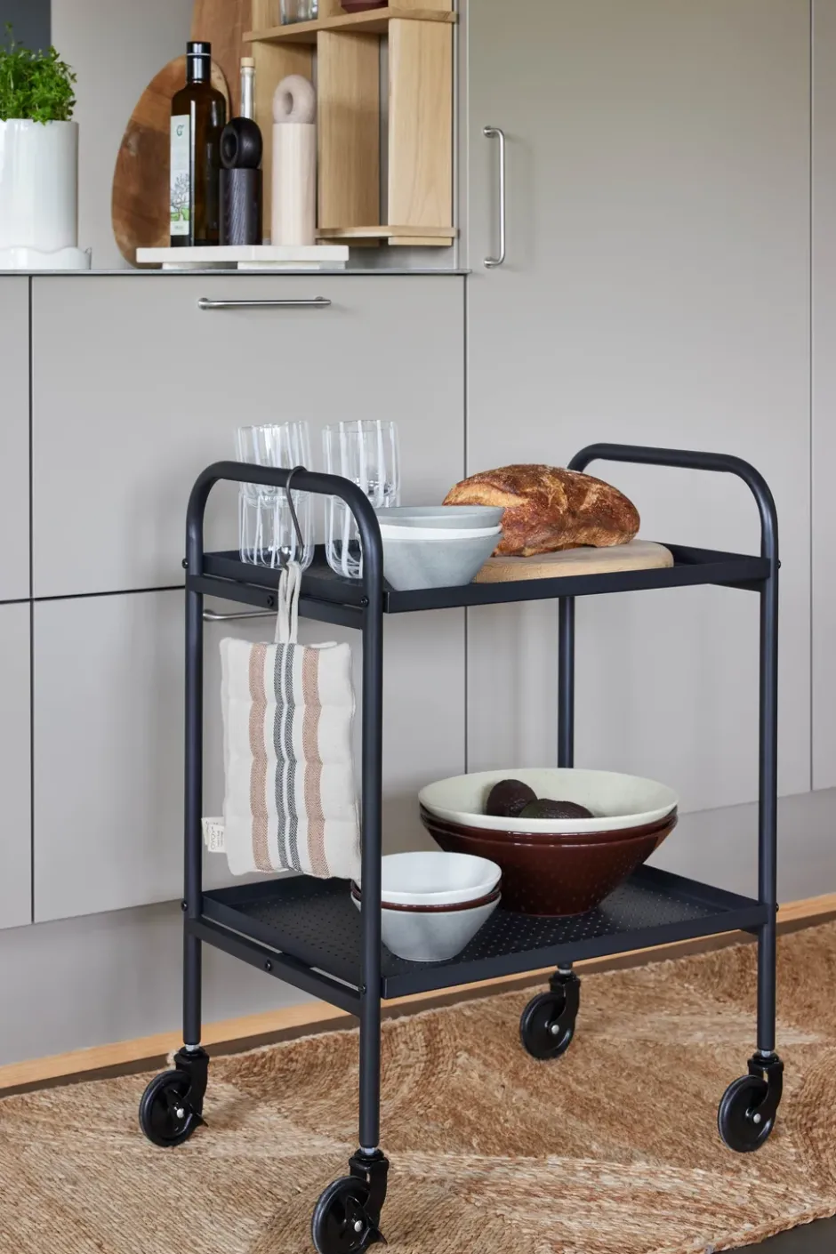 Pellava patalappu 2-pack, Karamelli
