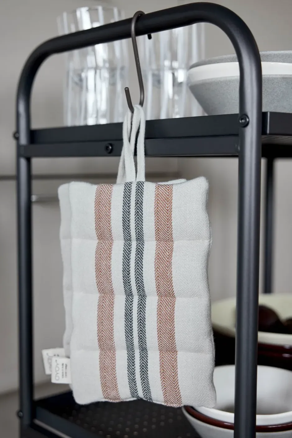 Pellava patalappu 2-pack, Karamelli