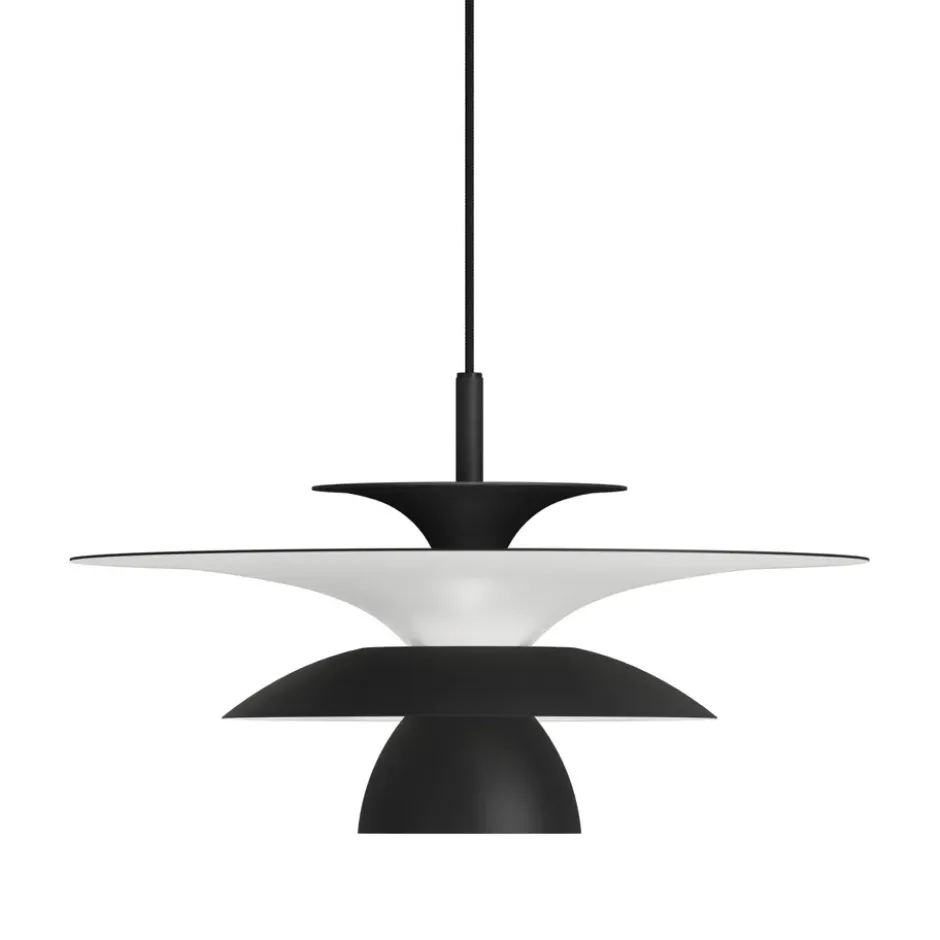Picasso lamppu Ø38 cm, Mattamusta