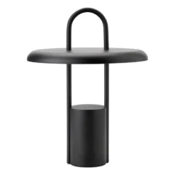 Pier LED-valaisin kannettava 25 cm, Black