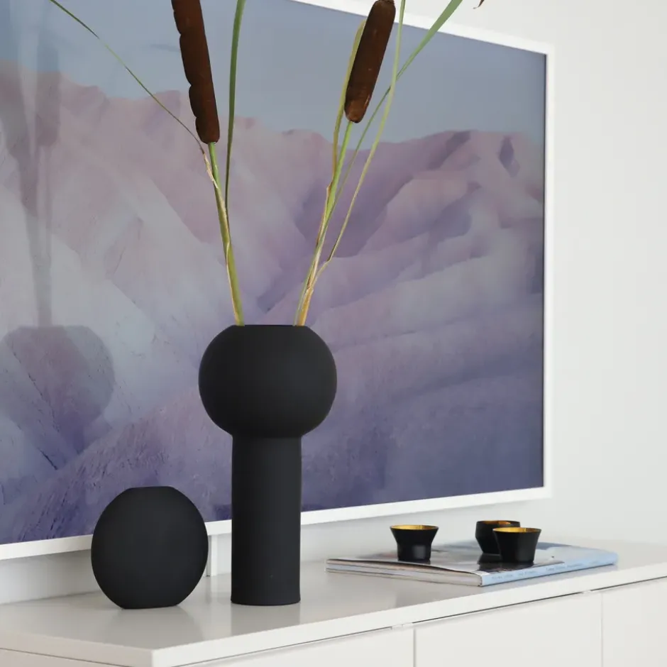 Pillar maljakko 32 cm, Black