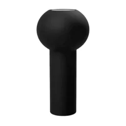 Pillar maljakko 24 cm, Musta