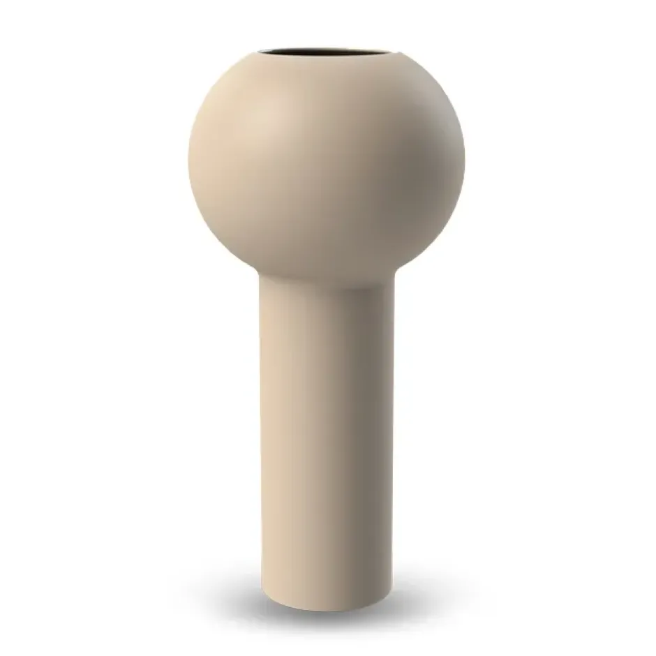 Pillar maljakko 24 cm, Sand