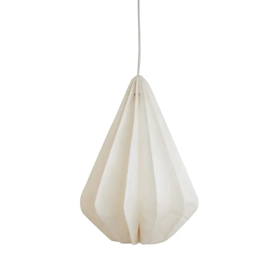 Pinecone riippuvalaisin, White