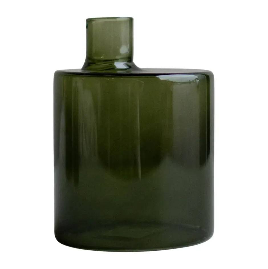 Pipe maljakko 14 cm, Green