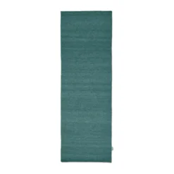 Plain käytävämatto, Teal, 80x250 cm