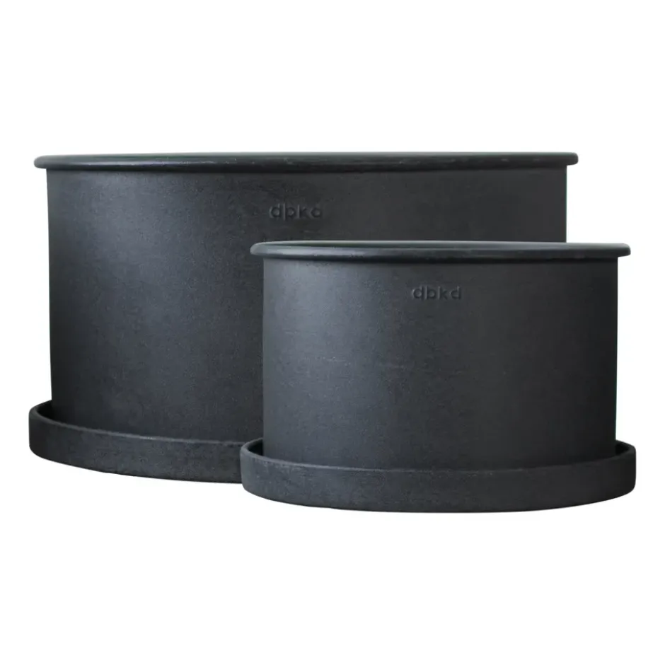 Plant bowl -ruukku 2-pakkaus, Black