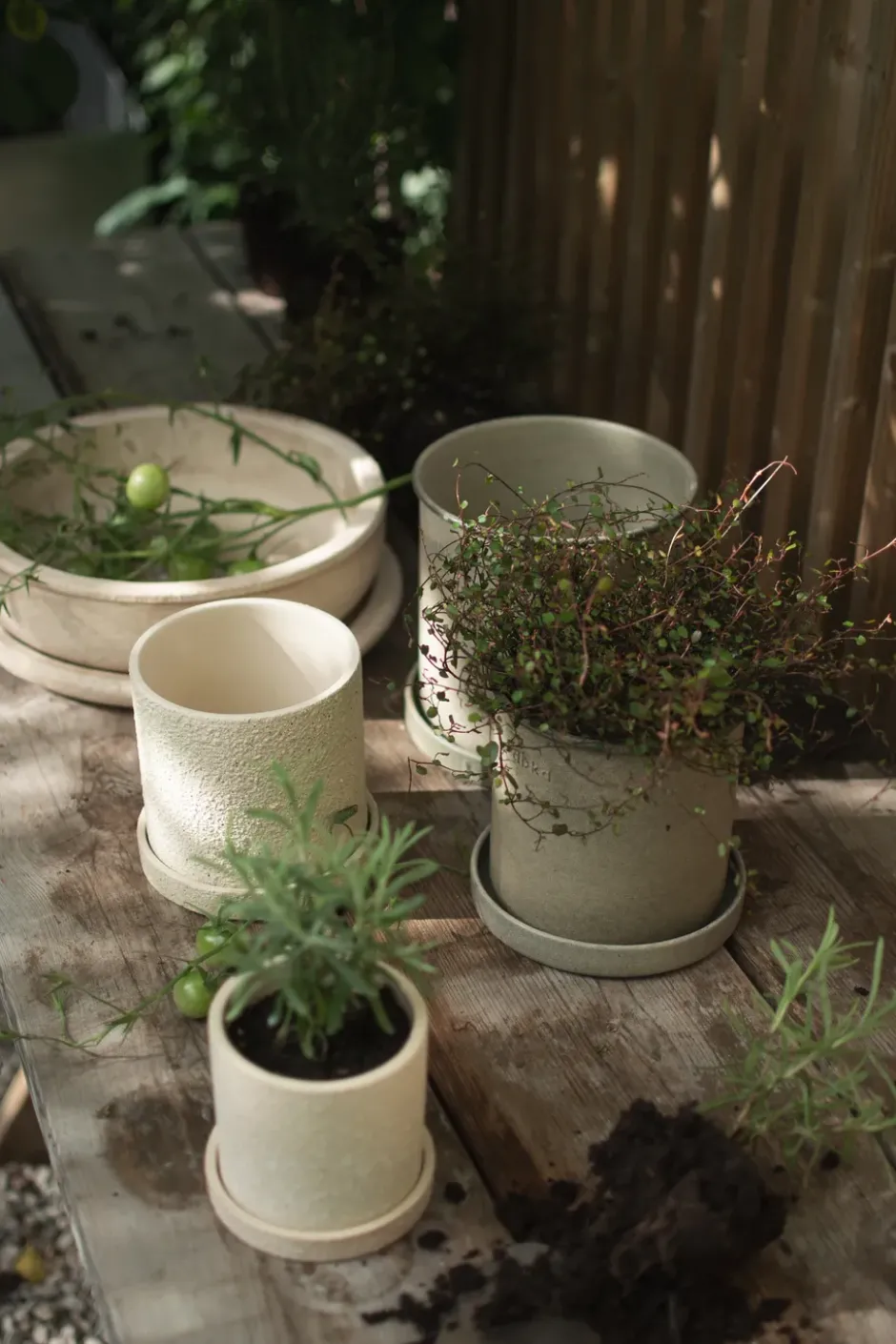 Plant pot ruukku pieni 2 kpl, Beige