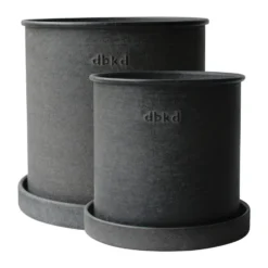 Plant pot ruukku pieni 2 kpl, Black