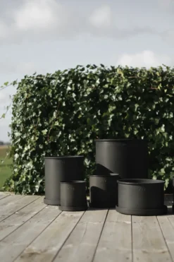 Plant pot ruukku pieni 2 kpl, Black