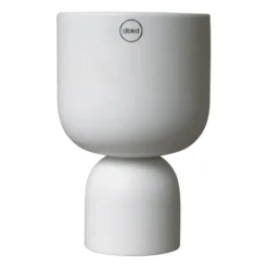 Post ruukku Ø 13 cm, White