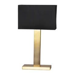 Prime pöytälamppu 69 cm, Messinki-musta varjostin