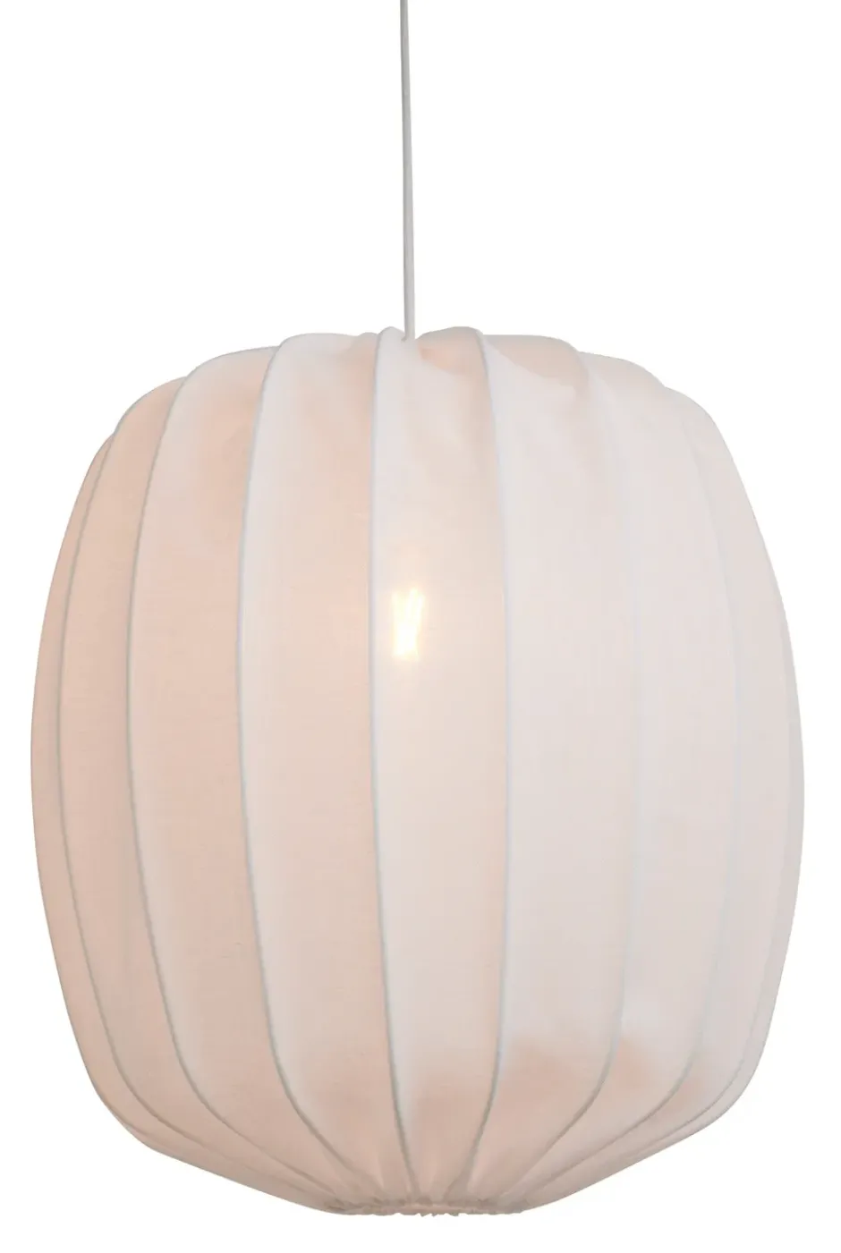 Prisma lampunvarjostin Ø 45 cm pellava, White