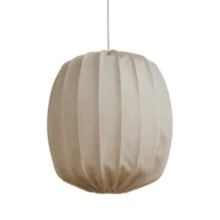 Prisma lampunvarjostin Ø 45 cm pellava, Natural