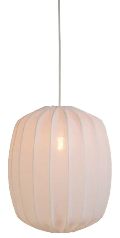 Prisma lampunvarjostin Ø 35 cm pellava, White