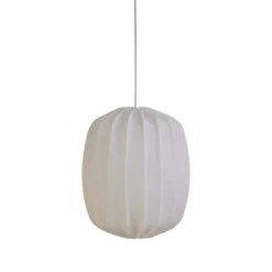 Prisma lampunvarjostin Ø 35 cm pellava, White