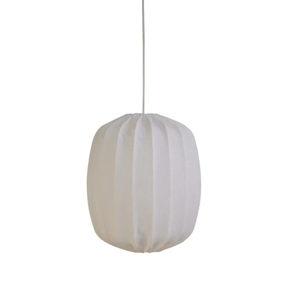 Prisma lampunvarjostin Ø 35 cm pellava, White