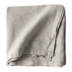 Pöytäliina pellavaa 175x175 cm, Warm Grey