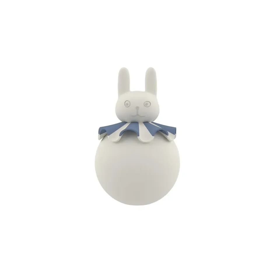 Rabbit yövalo, Offwhite-sininen