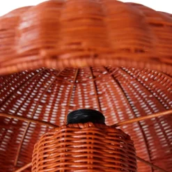Rattan pöytävalaisin, Coral
