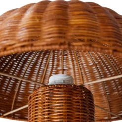 Rattan pöytävalaisin, Natural