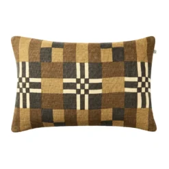 Ravi tyynynpäällinen, Taupe–khaki–tummanruskea, 40x60 cm